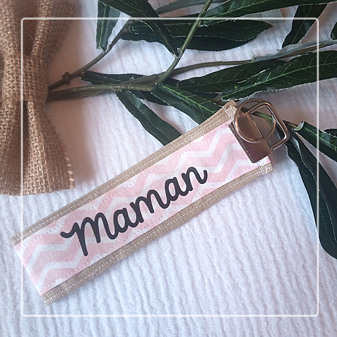En stock - Mon porte clés Maman A