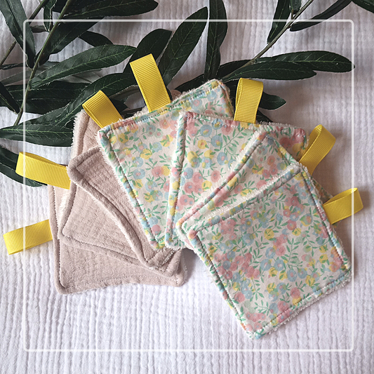 En stock - Mon semainier de lingettes lavables D