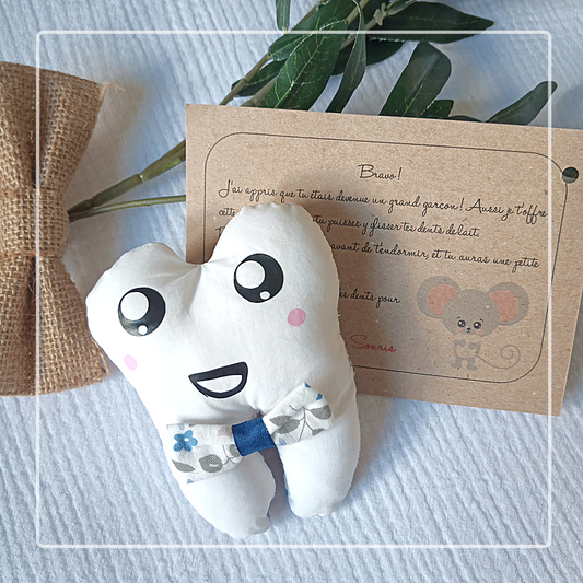 En stock - A PERSONNALISER - Ma pochette à dent - A