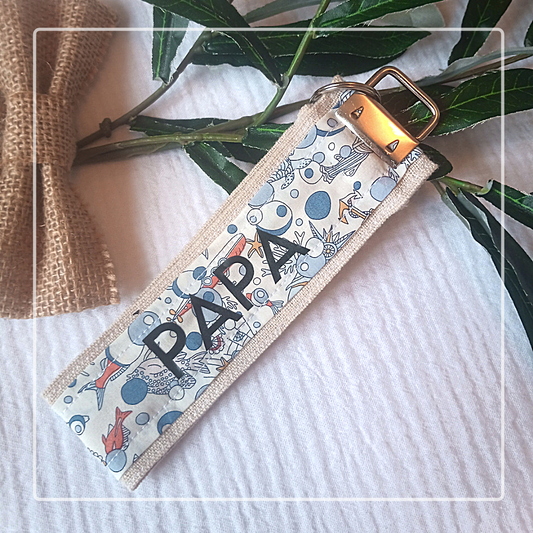 En stock - Mon porte clés Papa A